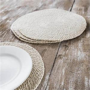 Garden Trading Set of 4 Jute Placemats